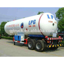 60cbm lpg транспортных трейлер / транспортировки lpg бака трейлер semi / lpg transport truck танки